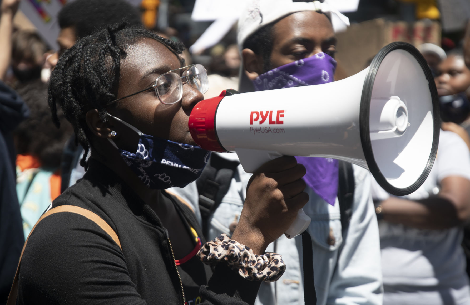 BLM protest, State High student